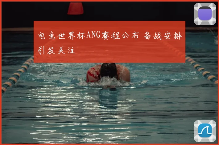 电竞世界杯ANG赛程公布 备战安排引发关注