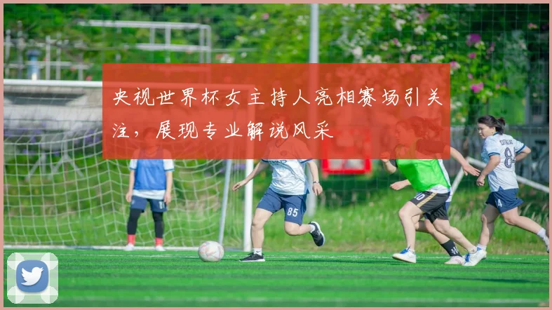 央视世界杯女主持人亮相赛场引关注，展现专业解说风采