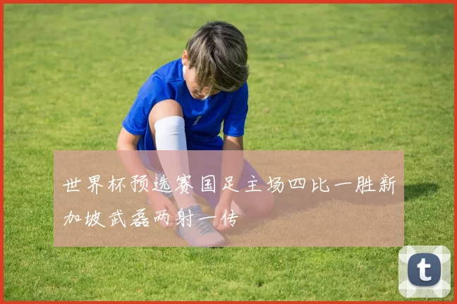 世界杯预选赛国足主场四比一胜新加坡武磊两射一传