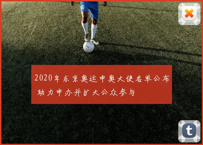 2020年东京奥运申奥大使名单公布 助力申办并扩大公众参与